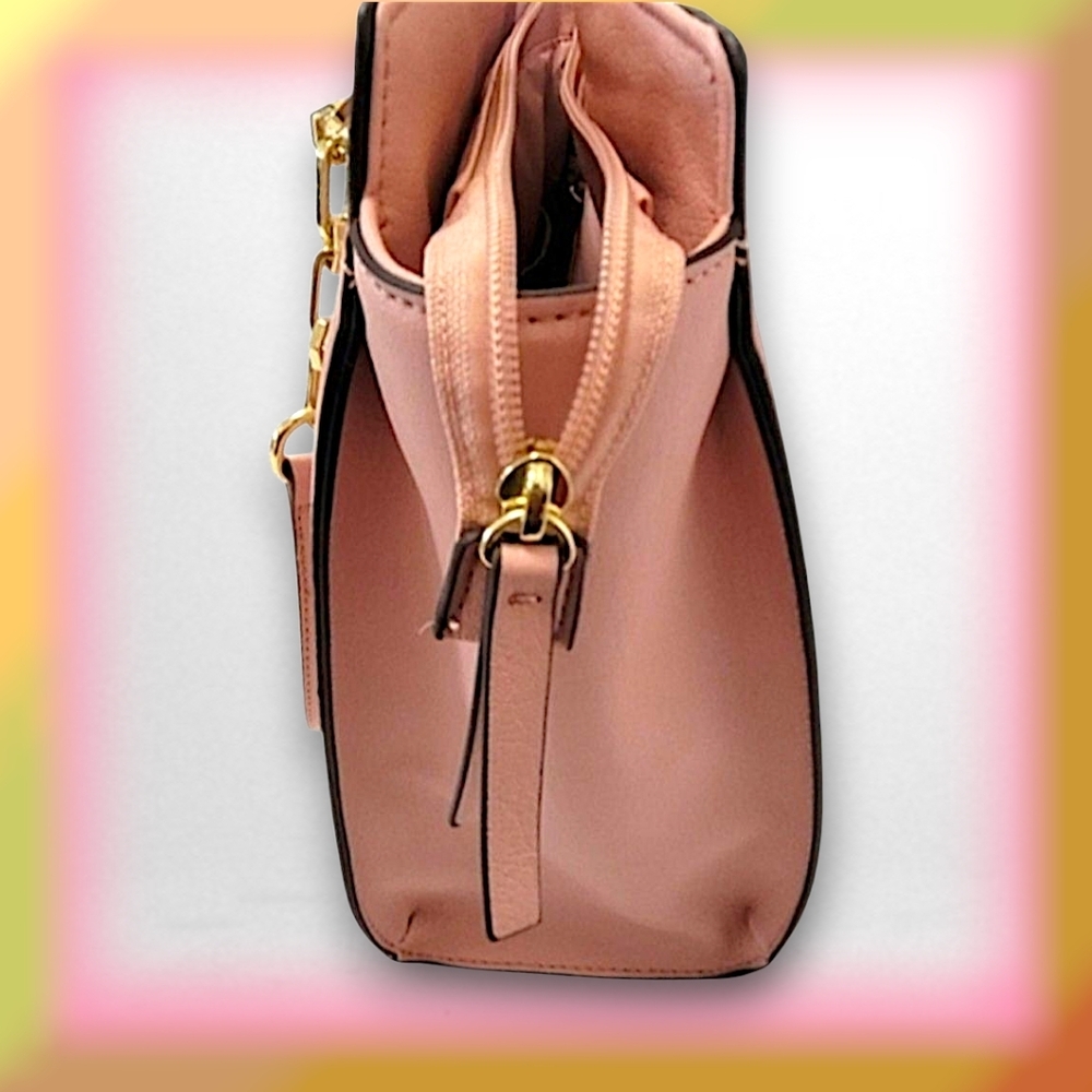 Liz Claiborne Pink Quilted Satchel and Wallet NWT & NWOT - Picture 5 of 15